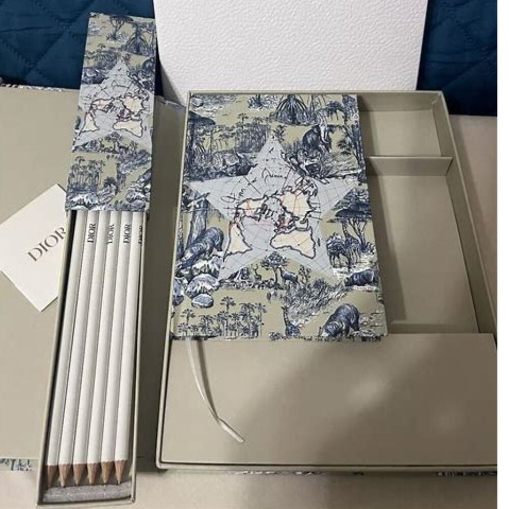 DIOR AROUND THE WORLD STATIONARY SET. NEW ! - Picture 3 of 3